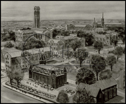 Vanderbilt Campus Drawing