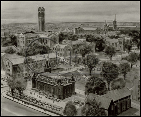 Vanderbilt Campus Drawing