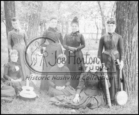 Small Music Group on Front Lawn