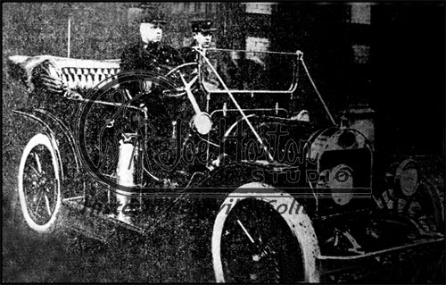 Fire Chief in 1910 Marathon Motorcar