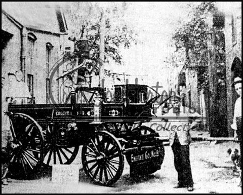 Horse-Drawn Fire Wagon