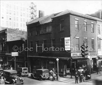 Southeast corner Union & 4th Avenue showing Calvert Bros Photography