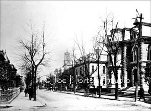 Vine Street from Union looking North