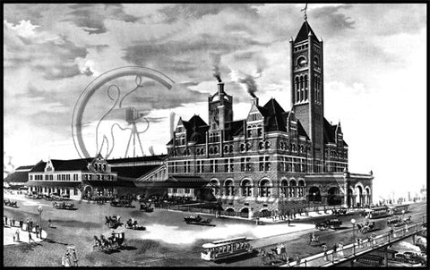 Union Station Lithograph
