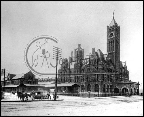 Snowy Union Station
