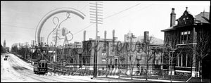 Trolly Car on West End Avenue