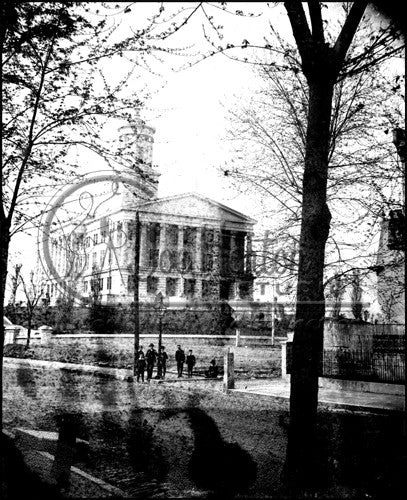 State Capitol Through Trees