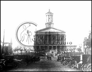 State Capitol with Old Cars