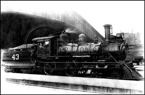 NC&St.L Engine No. 43 at Union Station